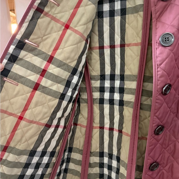 Burberry Quilted Jacket in Pink - Picture 3 of 6